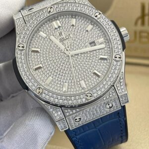 Full stone hublot leather watch