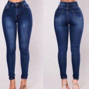 Blue stonewashed Ladies Jeans