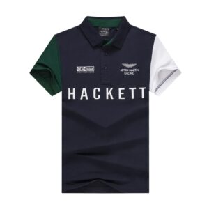 AM.  Hackett polo shirt