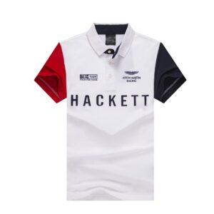 AM.  Hackett polo shirt