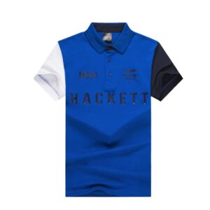 AM.  Hackett polo shirt