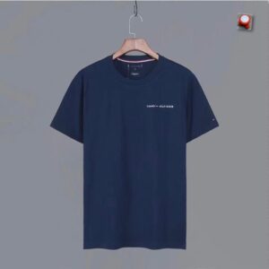 Tommy Hilfiger Blue Round Neck Polo