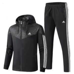 Adidas black Track suit