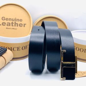 Tod’s black leather belt