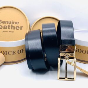 Hermes gold buckle leather belt