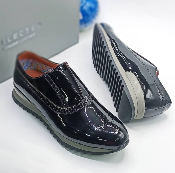 Selected Leather Sneakers - Image 2