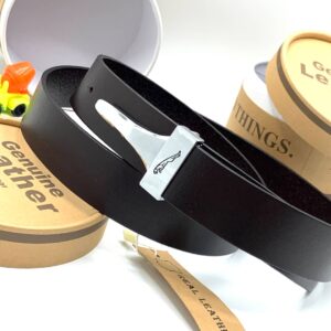 Puma leather belt